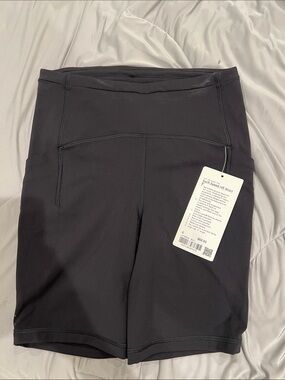Women's High-Rise Athletic Shorts - Black